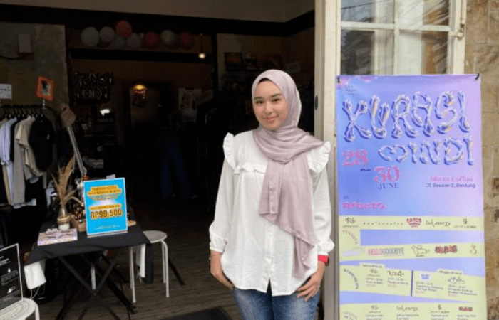 Inilah Farryn Patricia, Sang Generasi Muda Dibalik Kesuksesan Bazar KURASI MINDI